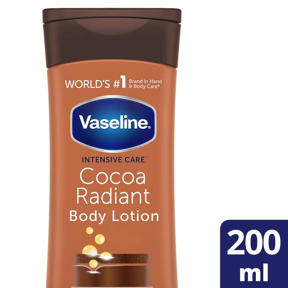 image 1 of Vaseline Intensive Care Cocoa Lotion 200Ml