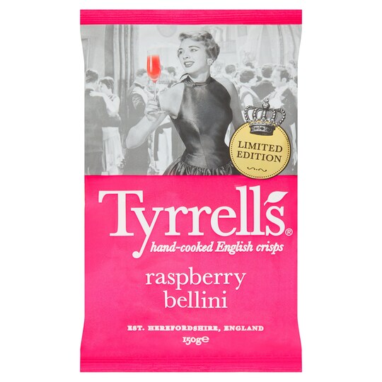 Tyrrells Raspberry Bellini 150g