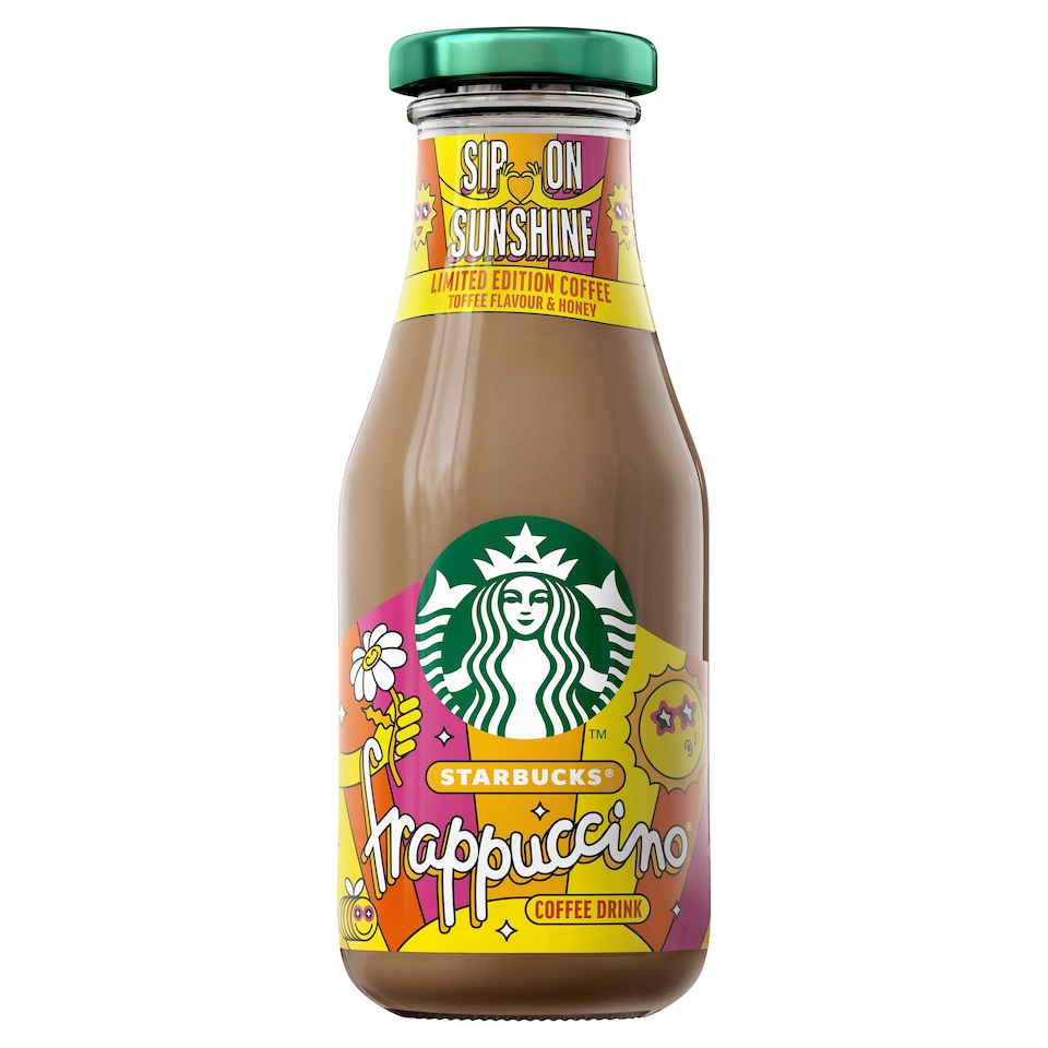 image 1 of Starbucks Frappuccino Toffee & Honey Sip on Sunshine Iced Coffee 250ml