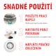 Obrázek 3 pro produkt Persil Discs 4in1 Deep Clean Universal předdávkovaný prací prostředek 42 praní 42 x 16,5g (693g)
