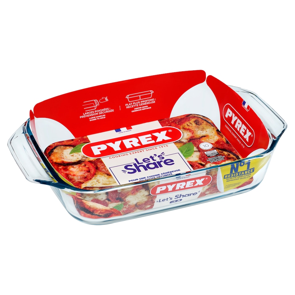 Pyrex Optimum Rectangular Roaster 35X23cm