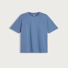 F&F Pure Cotton Short Sleeved T-Shirt in Blue