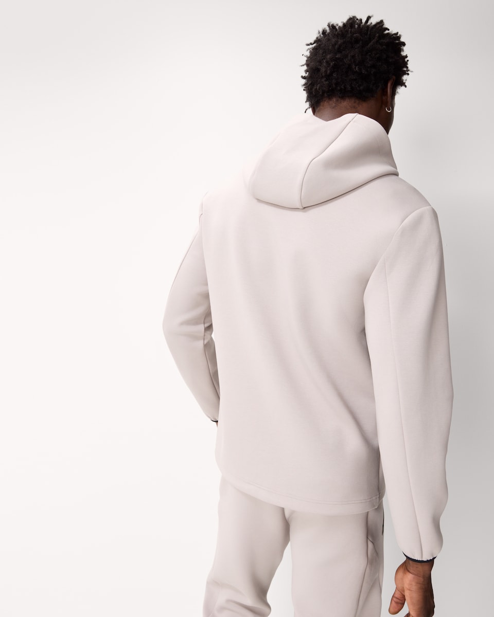 image 1 of F&F Active TECH SPORT Zip Up Hoodie in Stone