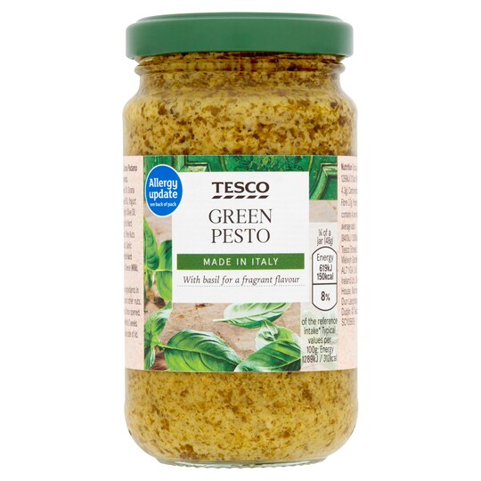 Tesco Classic Green Pesto 190G Tesco Groceries