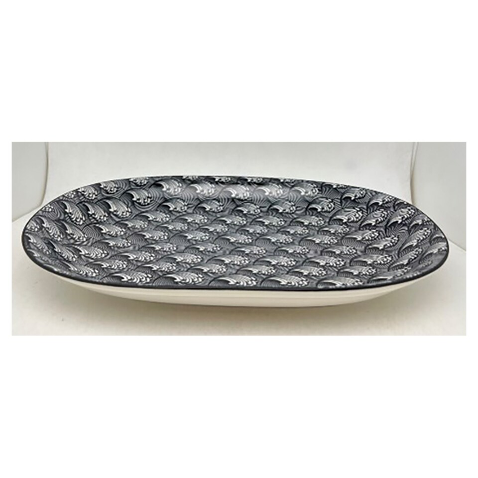 F&F Home Waves long platter 