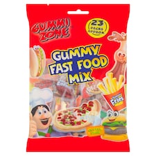 Gummi Zone Fast Food Mix 172G