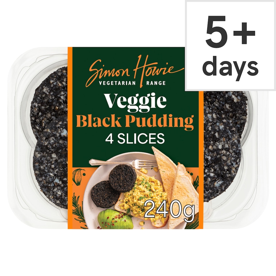 Simon Howie Veggie Black Pudding 240G