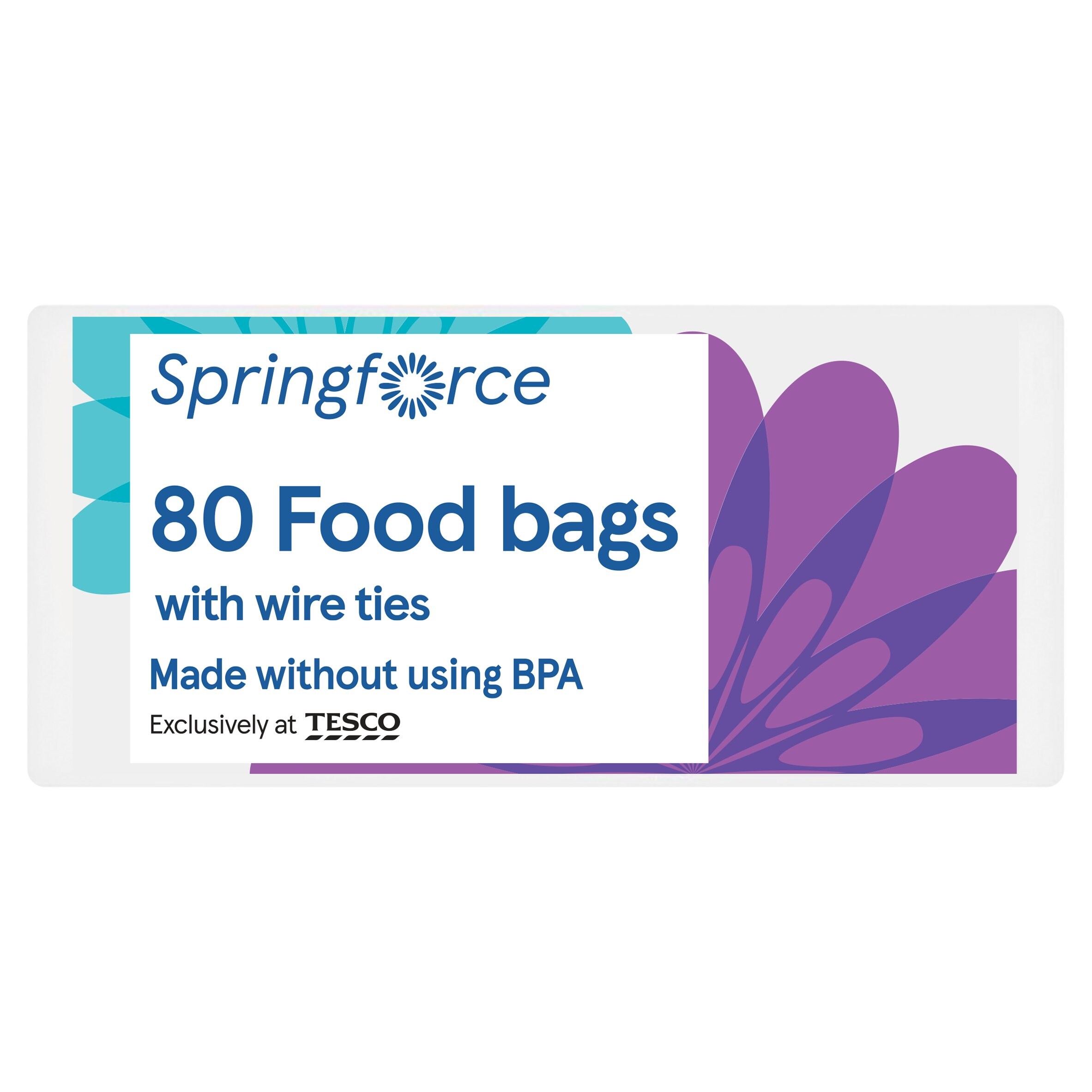 tesco resealable freezer bags