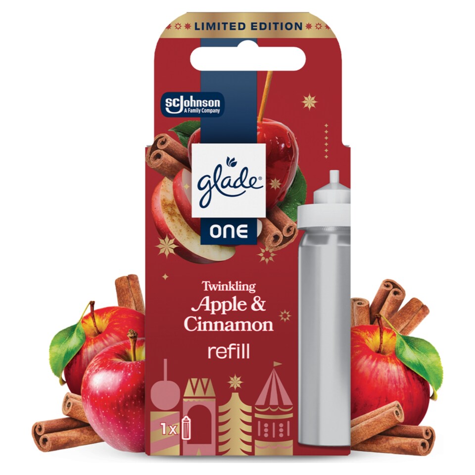 Glade ONE Refill Twinkling Apple & Cinnamon 13ml