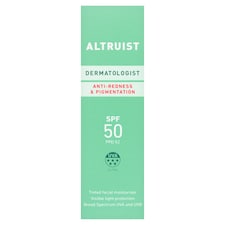 Altruist Dermatologist Anti-Redness & Pigmentation SPF50 Tinted Moisturiser 30ml