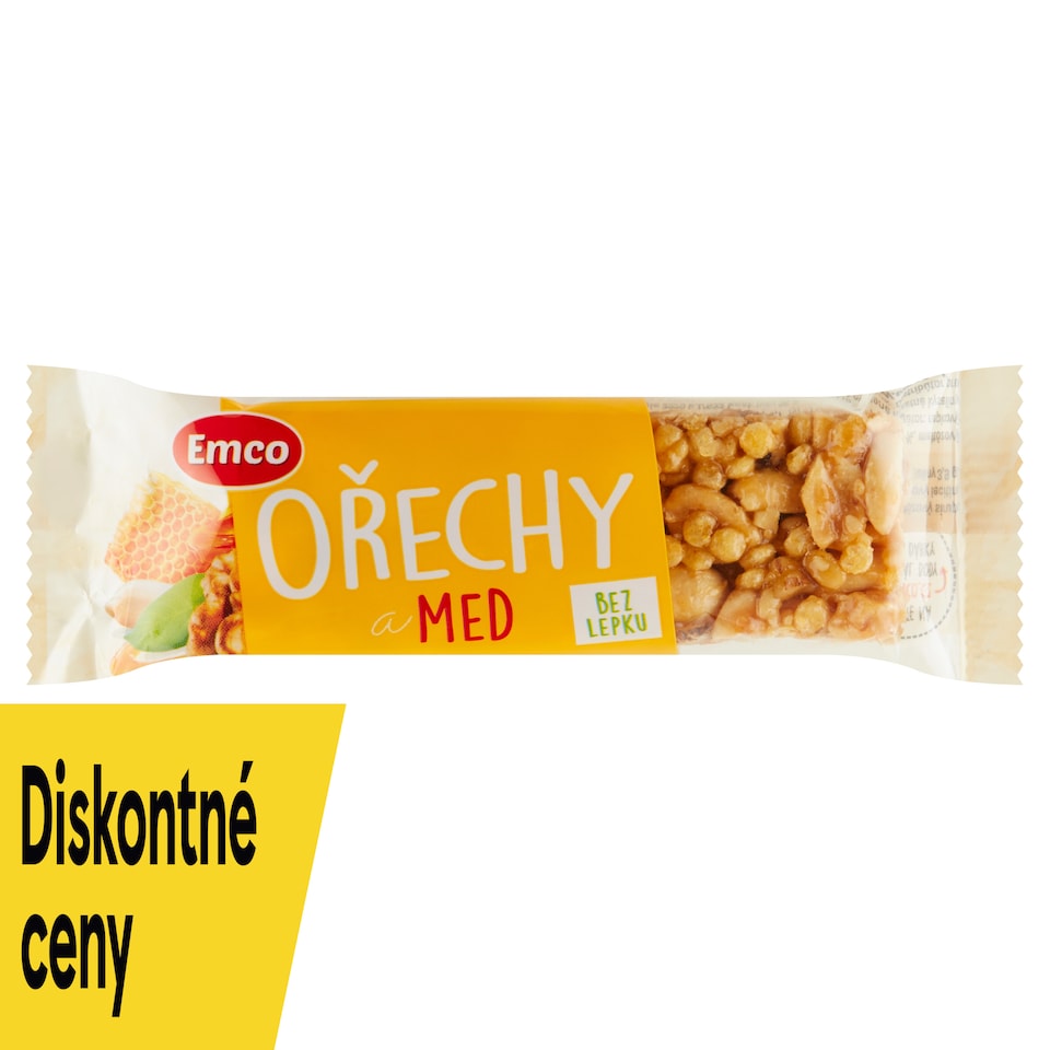 Emco Peanut Bar with Almonds, Walnuts and Honey 35 g