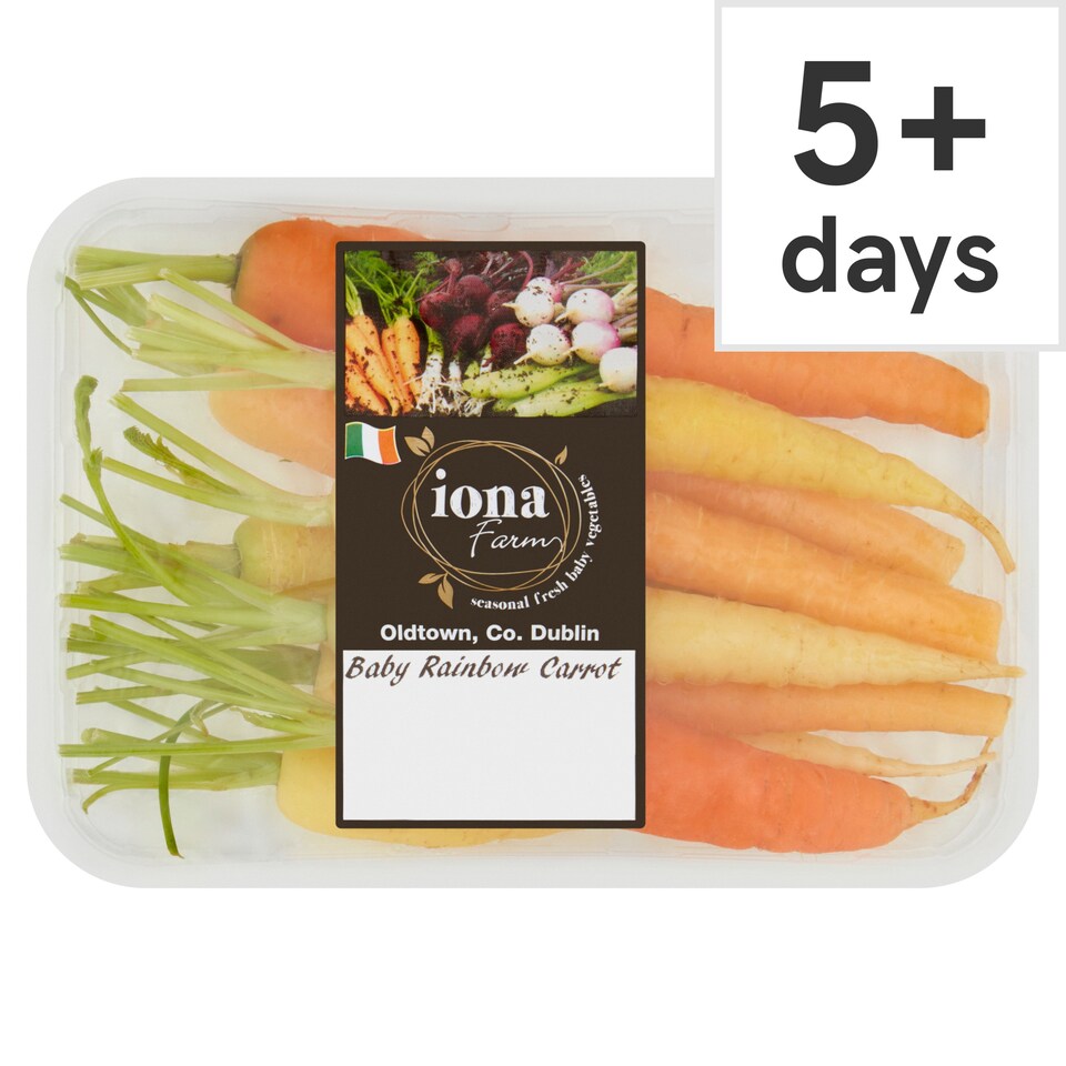 Iona Farm Baby Rainbow Carrots 200G