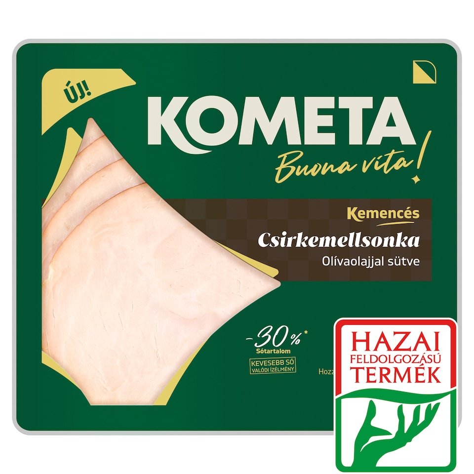 Kometa Kemencés Sliced Roasted Chicken Breast Ham 90 g