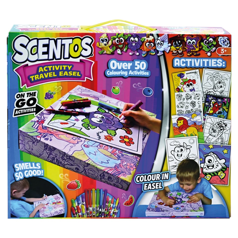 Scentos Activity Travel Easel kézműves készlet
