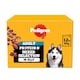 image 1 of PEDIGREE Protein plus Adult Wet Dog Food Pouches Mixed Selection in Jelly 12x85g