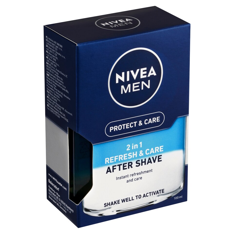 image 1 of Nivea Men Protect & Care Pečující voda po holení 2 v 1 100ml
