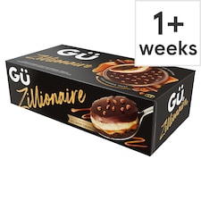Gu-Zillionaire Cheesecakes 2 X91.5G