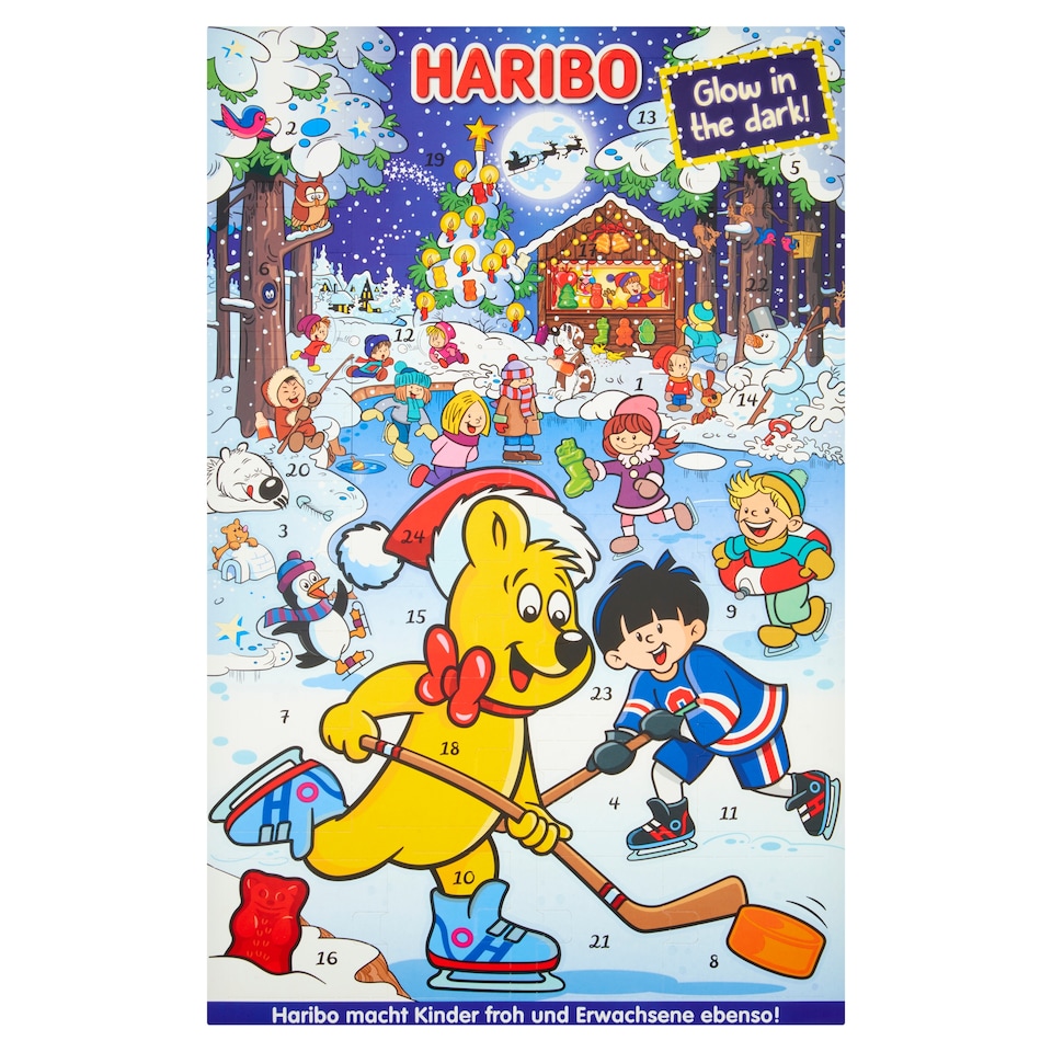 image 1 of Haribo Advent Calendar Jelly Sweets 300G