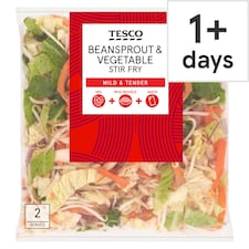 Tesco Beansprout & Vegetable Stir Fry 320g (EXP)