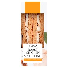 Tesco Roast Chicken & Stuffing Sandwich