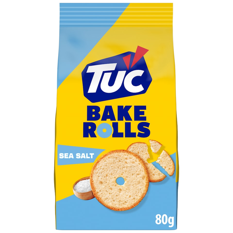 Tuc Bake Rolls kétszersült tengeri sóval 80 g