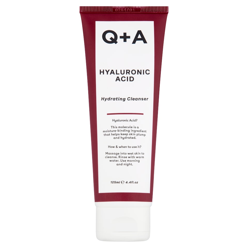 Q+A Hyaluronic Acid Hydrating Cleanser 125ml