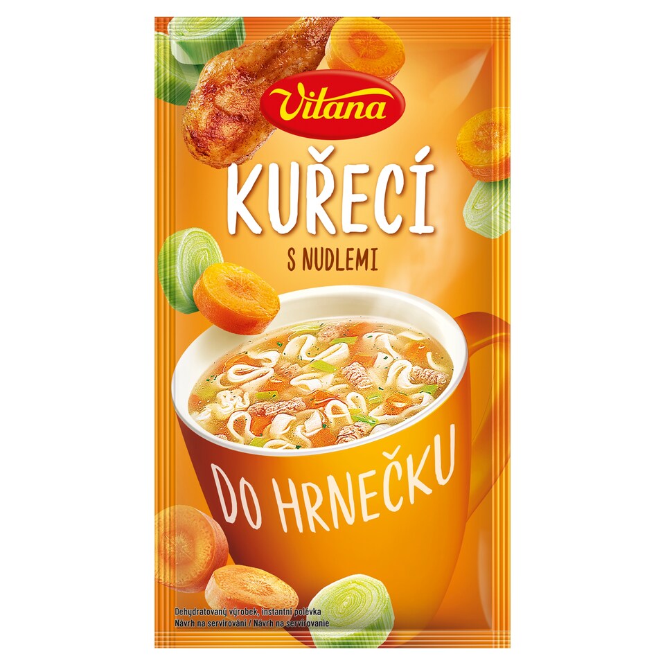 Vitana Do hrnečku Instant Soup Chicken Noodle 14 g