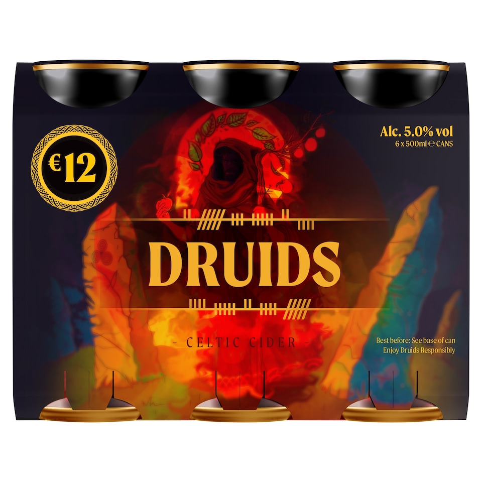 Druids Celtic Cider 6 x 500ml PMP