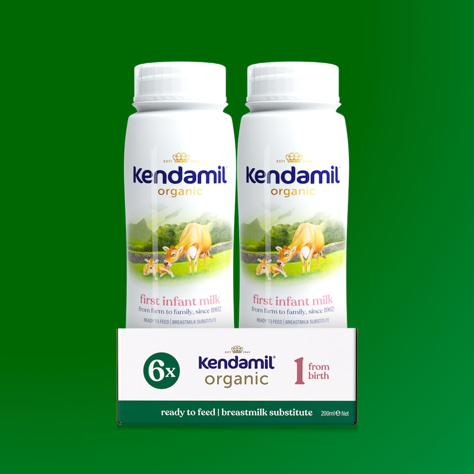 image 1 of Kendamil Organic Ready to Feed First Infant Milk 6x200ml