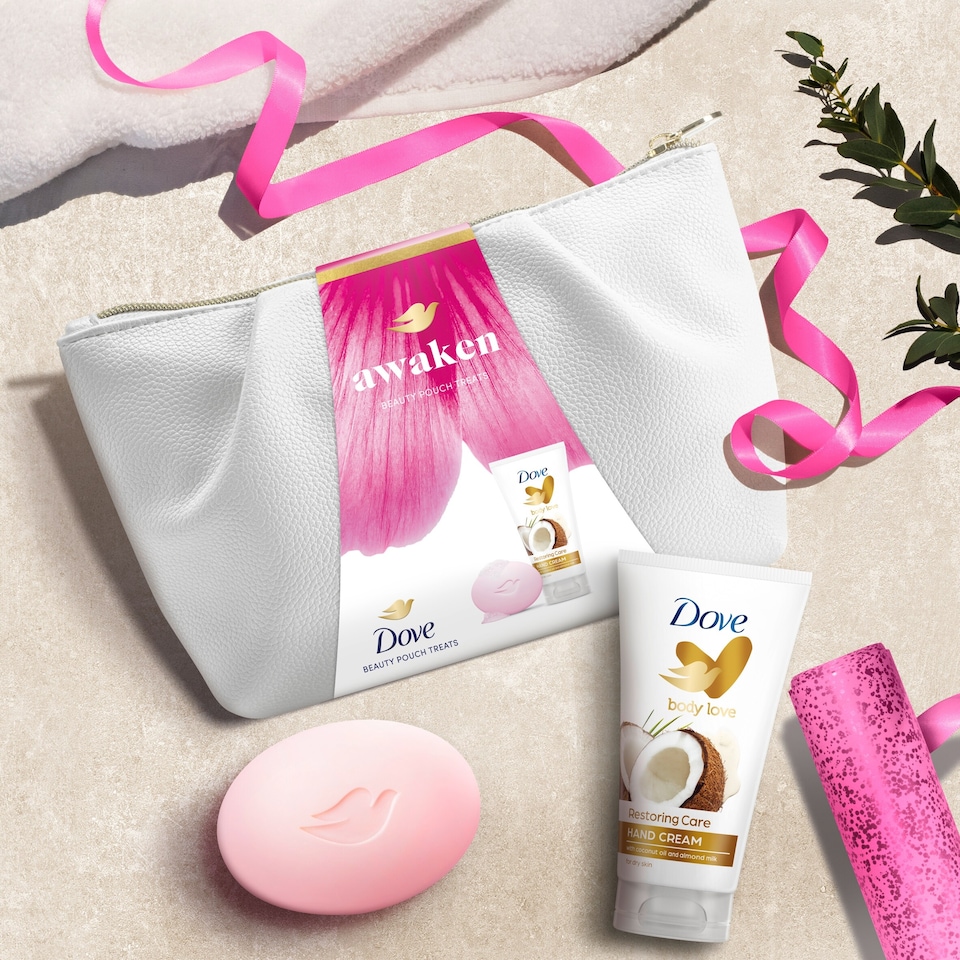image 1 of Dove Beauty Bag on the Go Gift Set 