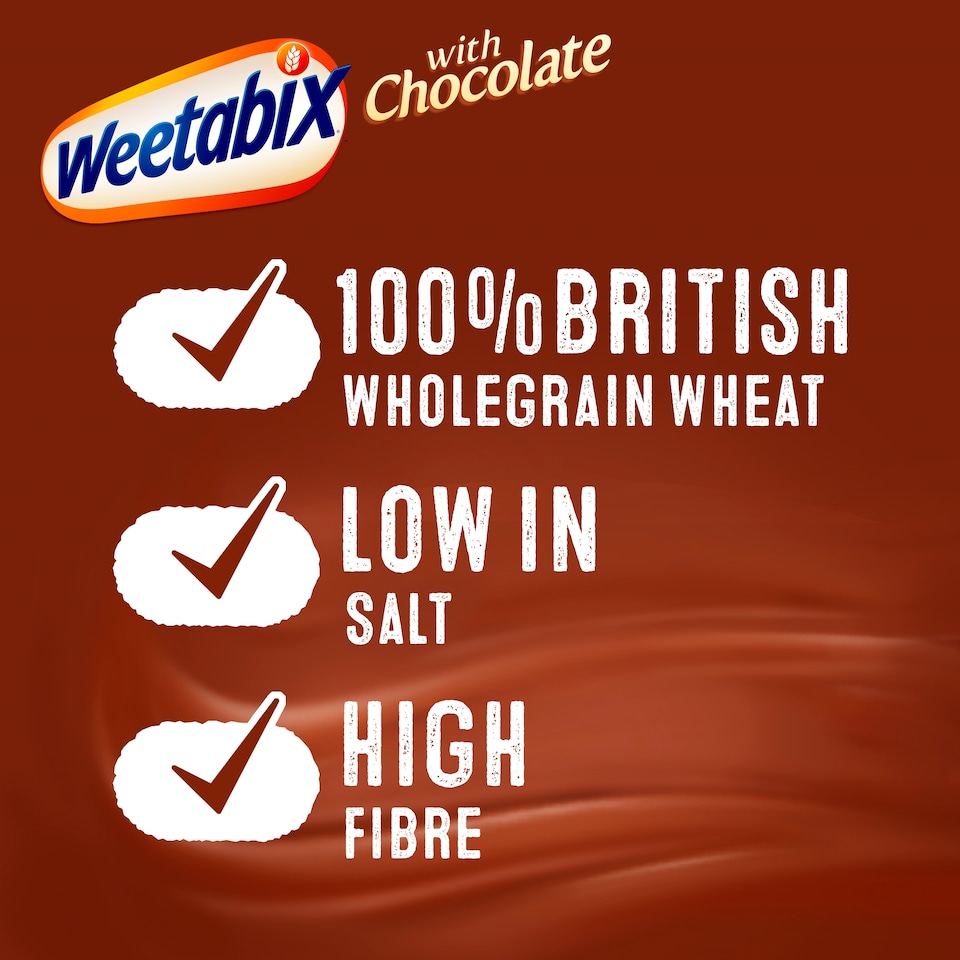 image 1 of Weetabix Chocolate Cereal 24 Pack 540G