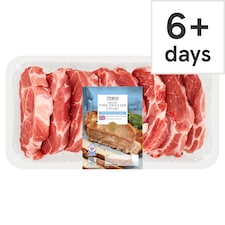 Tesco Pork Shoulder Steaks 1Kg