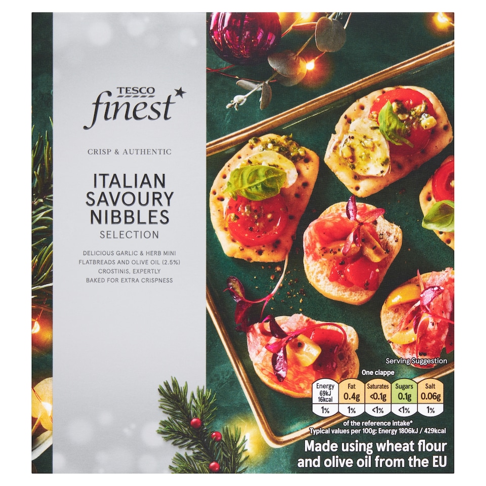 Tesco Finest Italian Savoury Nibbles Selection 160g