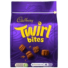 Cadbury Twirl Bites Chocolate Bag 109g