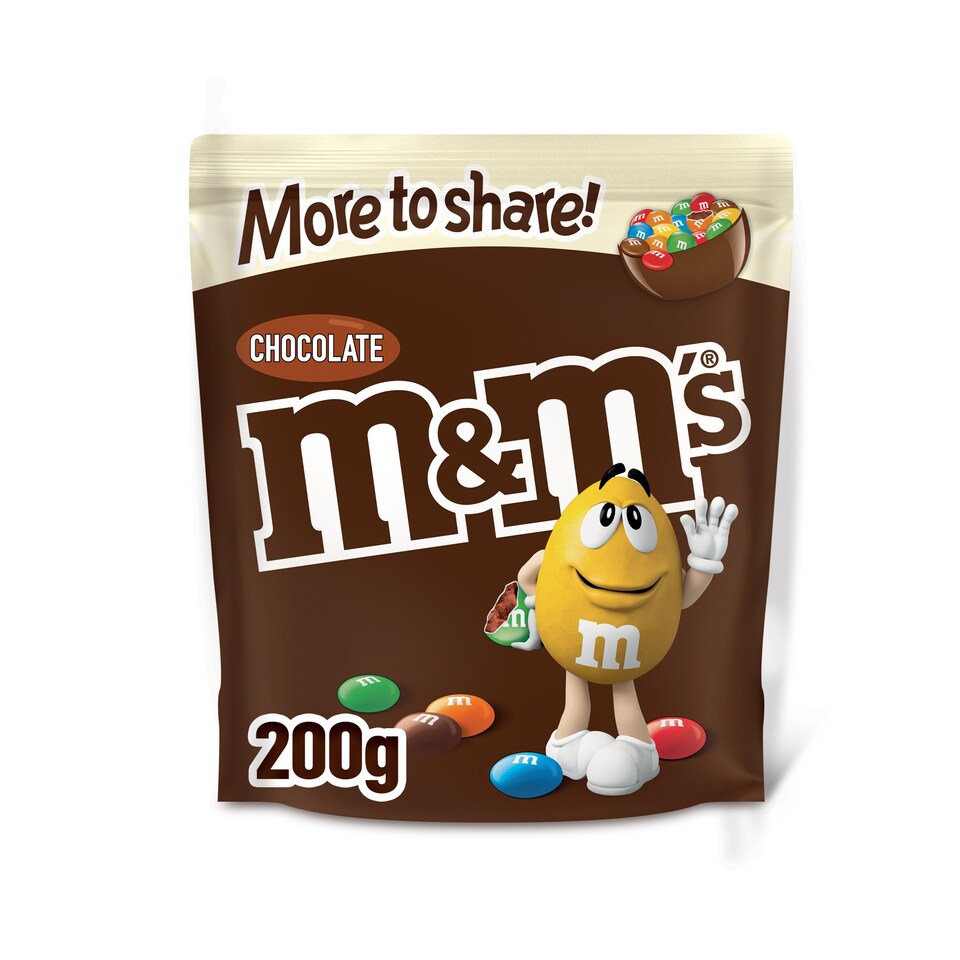 image 1 of M&M's Chocolate More To Share Pouch Bag 200G