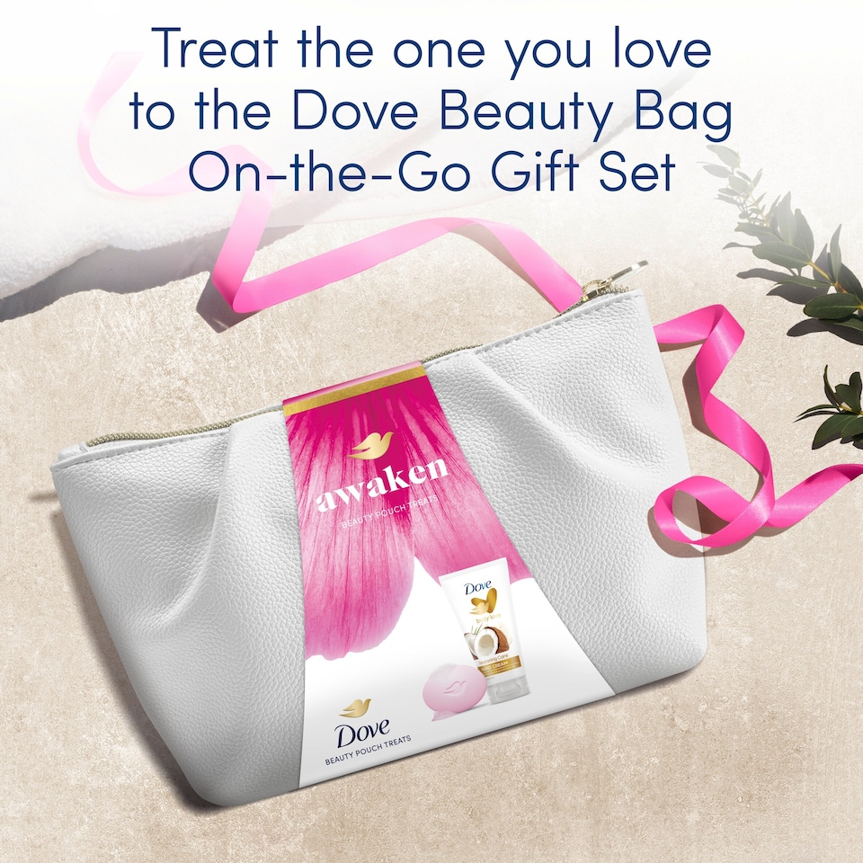 image 1 of Dove Beauty Bag on the Go Gift Set 