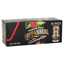 Kopparberg Strawberry And Lime 10 X 330Ml