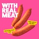 image 4 of BONKERS Dog Treats Dry BBQ Sausages 85 G