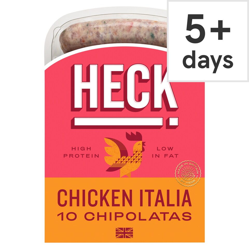 Heck Chicken 10 Italia Sausages 340G