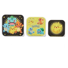 Pokemon Lunch Snack Box Set of 3