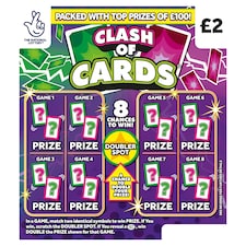 Clash Of Cards Scratchcard