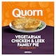 image 2 of Quorn Vegetarian Chicken & Leek Family Pie 680G