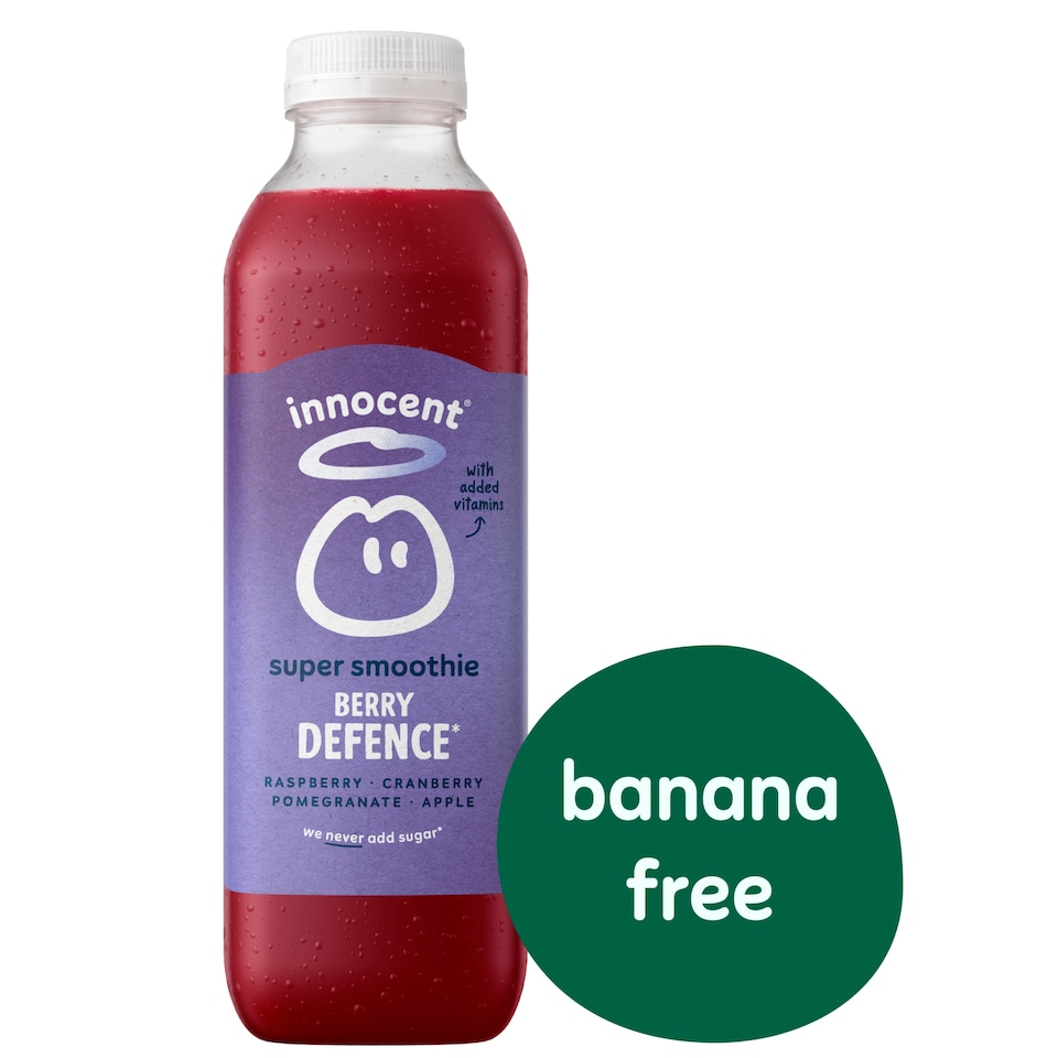 image 1 of Innocent Super Smoothie Revitalise Raspberry, Cranberry, Pomegranate & Apple with Vitamins 750ml
