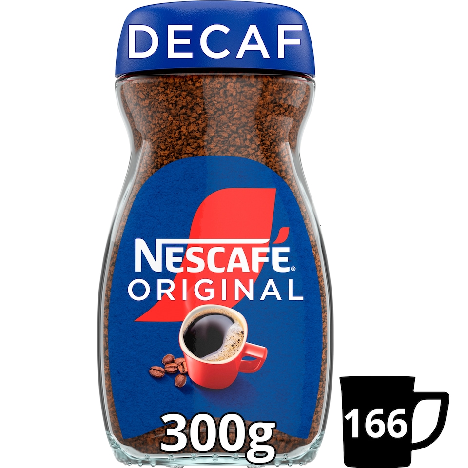 image 1 of Nescafe Original Decaf Instant Coffee 300g
