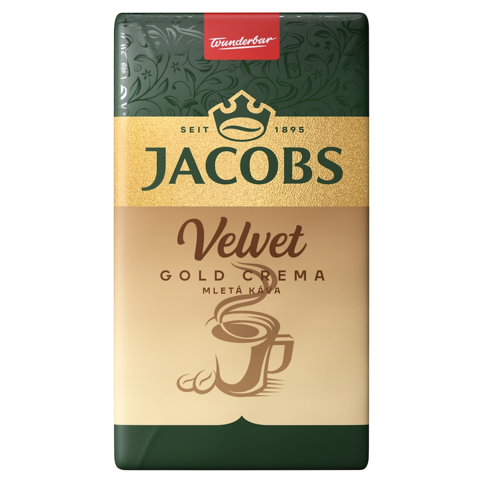 Jacobs Velvet Gold Crema mletá káva 250g