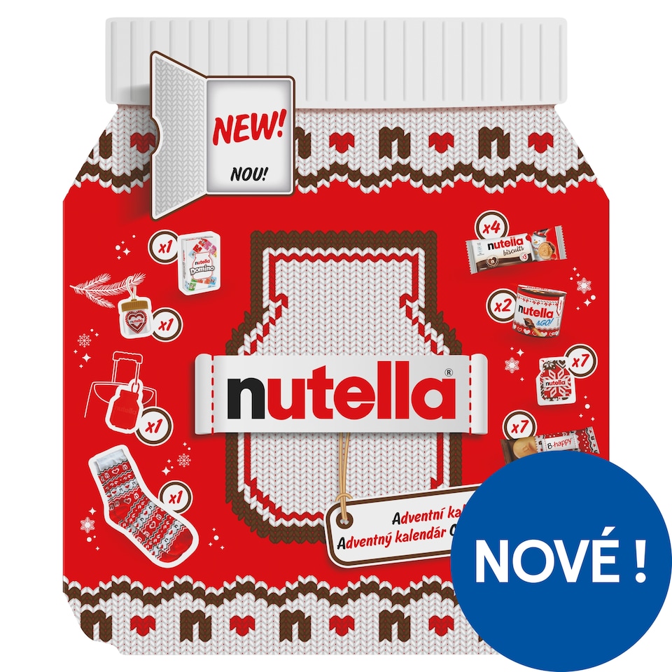Nutella Adventní kalendář 20 ks 528g