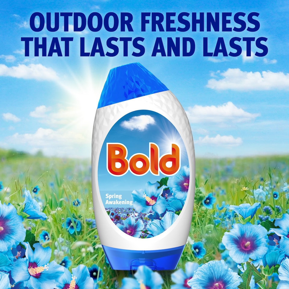 image 1 of Bold Washing Gel Spring Awakening 26 Washes 858ml