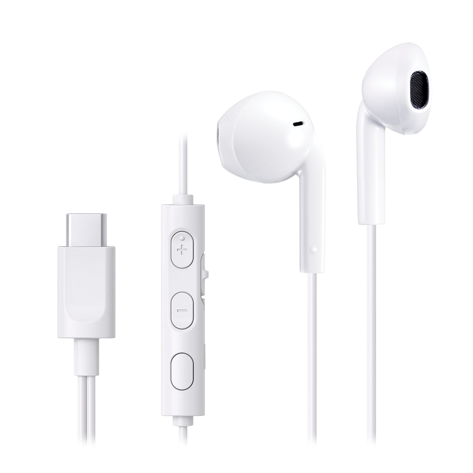 image 1 of JVC White Earbuds USB C HA-FR17UC