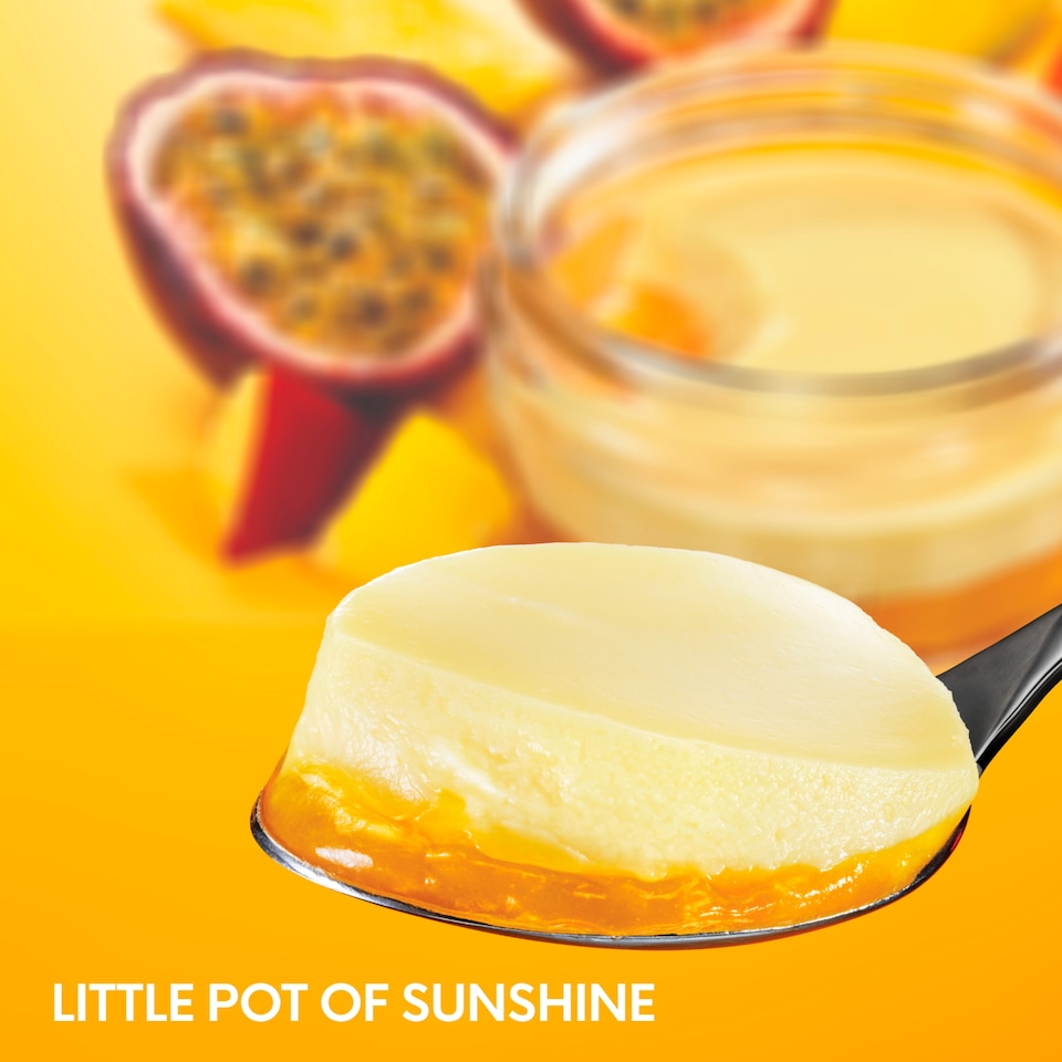 image 1 of Gu Mango & Passionfruit Fruit Crème Dessert (2x85g)