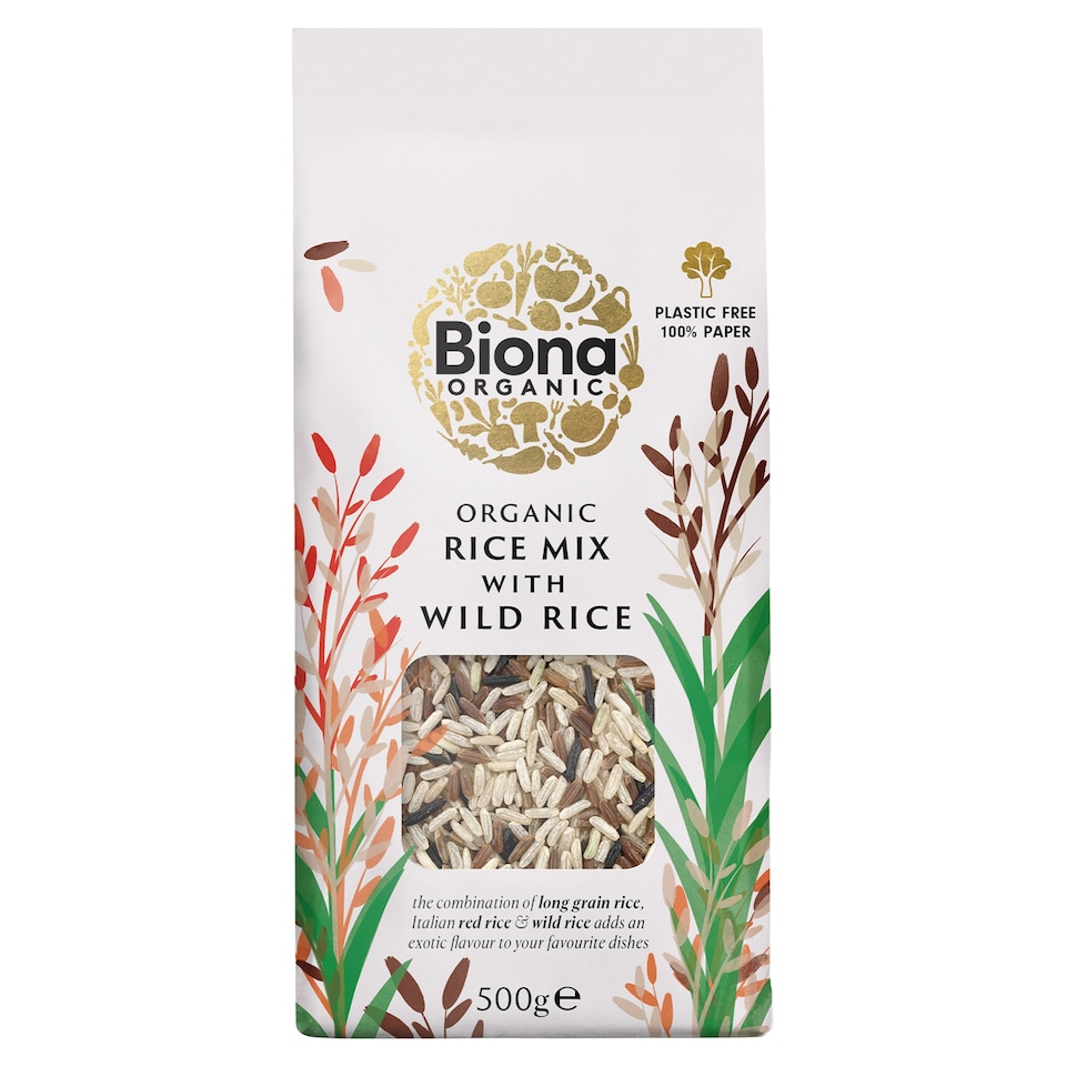 Biona Organic Wild Rice Mix 500g